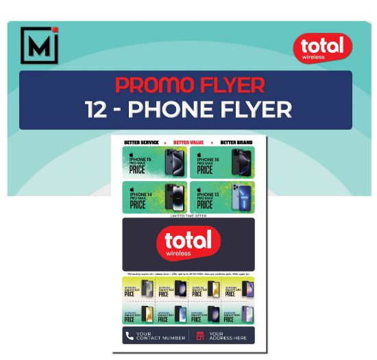 Picture of Total Wireless Promotional Flyer Design 1